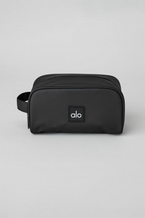Bolsas Alo Yoga All In Dopp Kit Toiletry Hombre Negras | Chile 78456-SIUT