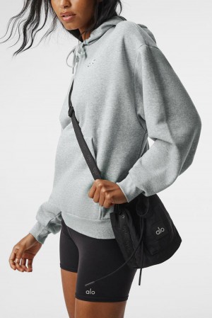 Bolsas Alo Yoga Cross Body Bucket Hombre Negras | Chile 34710-IGNE