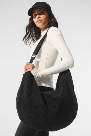 Bolso Bandolera Alo Yoga Sherpa Om The Go Hombre Negras | Chile 43281-QUZH