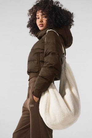 Bolso Bandolera Alo Yoga Sherpa Om The Go Hombre Ivory | Chile 46709-BQTL