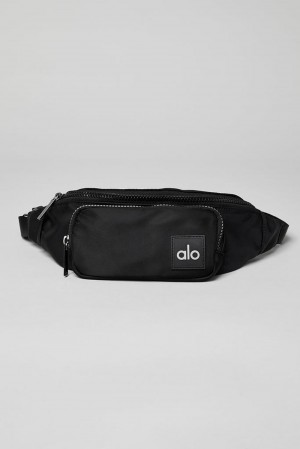 Bum Bags Alo Yoga Explorer Fanny Pack Hombre Negras | Chile 98562-KVRQ