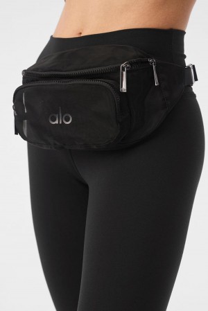 Bum Bags Alo Yoga Sheer Fanny Pack Hombre Negras | Chile 41028-BLUI
