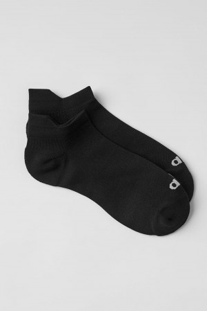 Calcetines Alo Yoga Unisex Performance Tab Hombre Negras Titanium | Chile 72506-IHCY