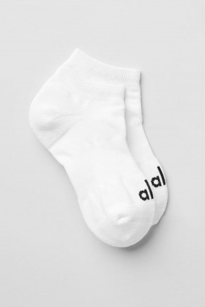 Calcetines Alo Yoga Unisex Street Hombre Blancas Negras | Chile 21793-ZSUP