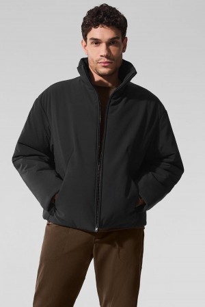 Chaquetas Alo Yoga Stretch Woven Notable Hombre Negras | Chile 79582-KVAG