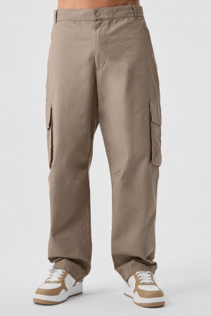 Pantalon Alo Yoga Cargo Ripstop Hombre Gravel | Chile 13684-GJYN