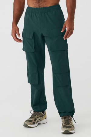 Pantalon Alo Yoga Cargo Venture Hombre Verde | Chile 59714-XICL