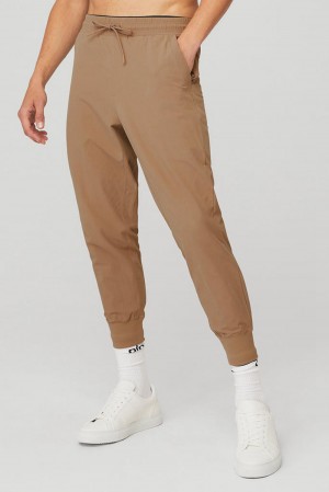 Pantalon Alo Yoga Co-Op 7/8 Hombre Gravel | Chile 29356-NRXV