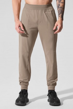 Pantalon Alo Yoga Co-Op Hombre Gravel | Chile 30129-KCEW