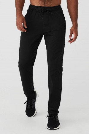 Pantalon Alo Yoga Conquer Pulse Hombre Negras | Chile 30549-RUES
