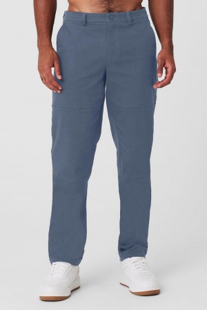 Pantalon Alo Yoga Edition Sueded Hombre Bluestone | Chile 92536-KLGI