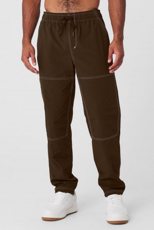 Pantalon Alo Yoga Flight Hombre Espresso | Chile 27189-CWHM