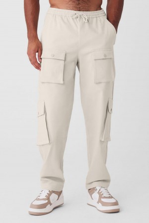 Pantalon Alo Yoga Northstar Cargo Hombre Bone | Chile 37068-VEUA