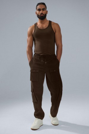 Pantalon Alo Yoga Northstar Cargo Hombre Espresso | Chile 73128-DTUR