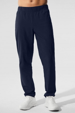 Pantalon Alo Yoga Repetition Hombre Azul Marino | Chile 85217-NZJO