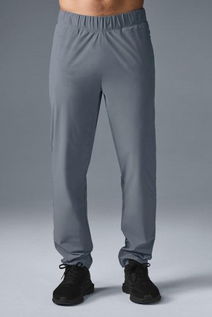 Pantalon Alo Yoga Repetition Hombre Gris | Chile 97201-QTXM