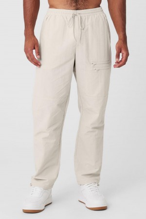 Pantalon Alo Yoga Takeaway Track Hombre Bone | Chile 20731-XFUR