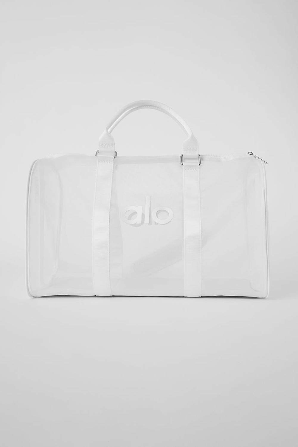 Bolsa Duffle Alo Yoga Sheer Hombre Blancas | Chile  64325-VFBE