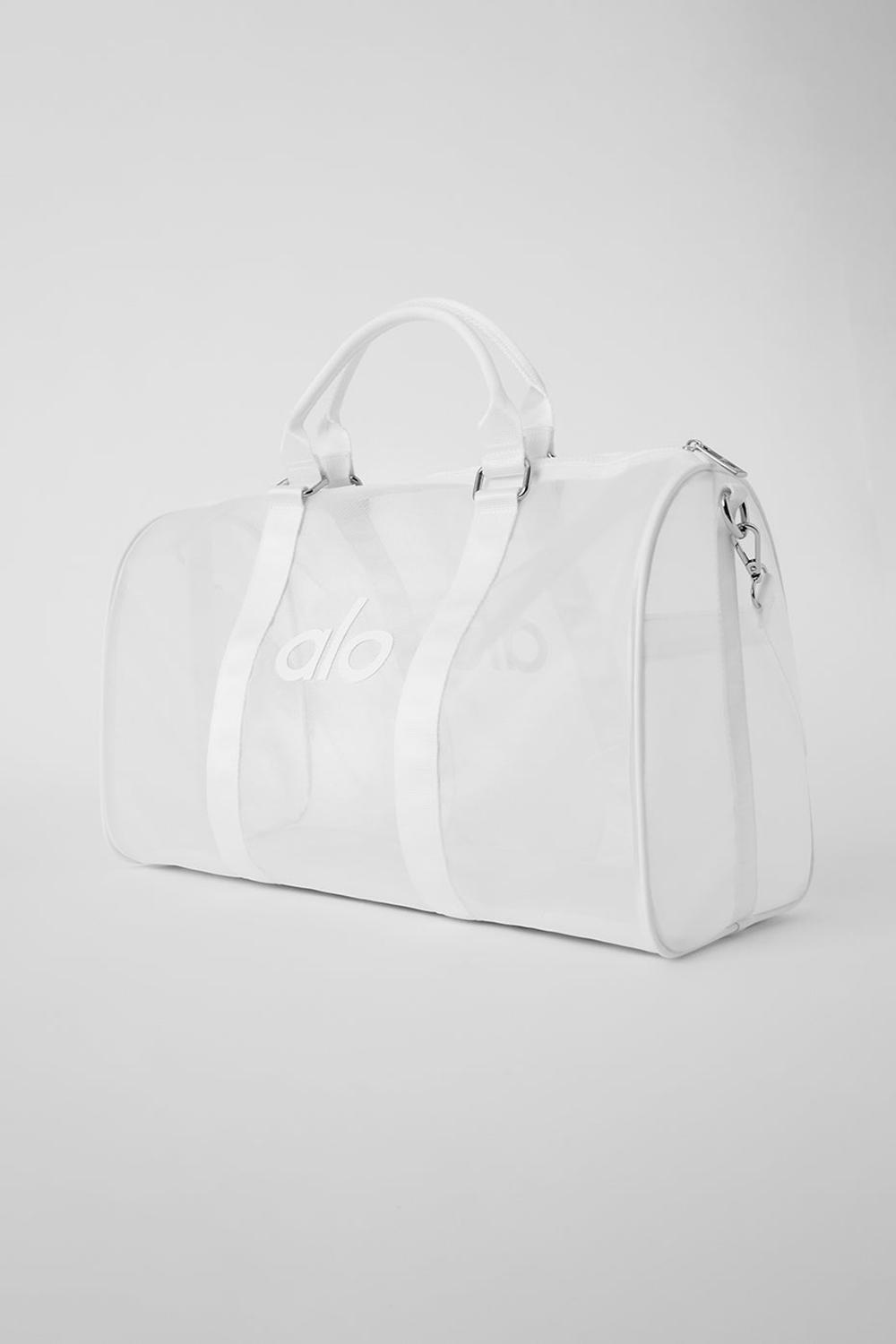 Bolsa Duffle Alo Yoga Sheer Hombre Blancas | Chile  64325-VFBE