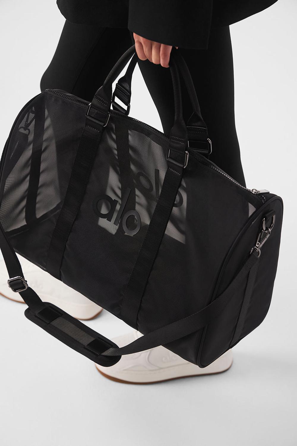 Bolsa Duffle Alo Yoga Sheer Hombre Negras | Chile  51268-YALZ