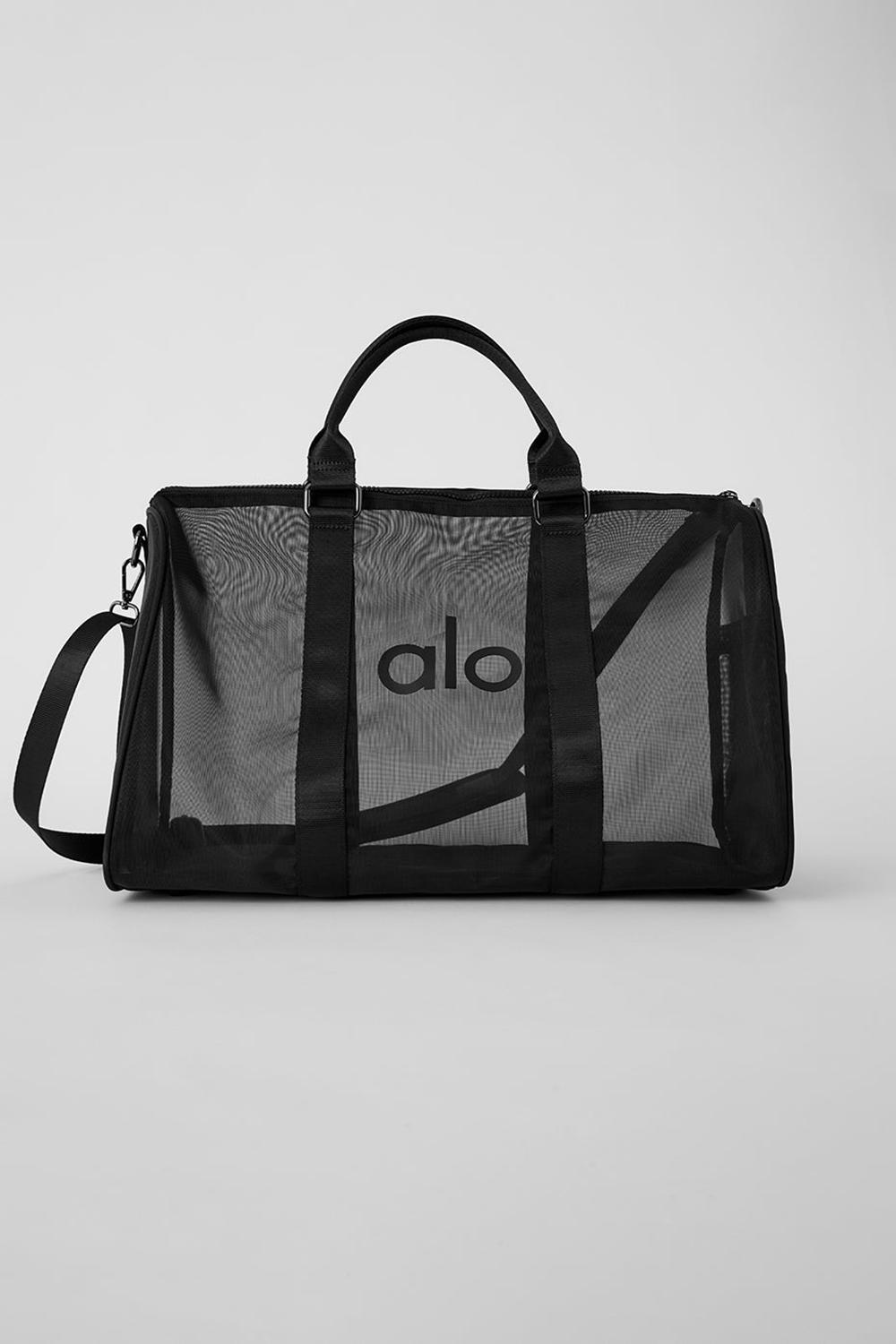 Bolsa Duffle Alo Yoga Sheer Hombre Negras | Chile  51268-YALZ