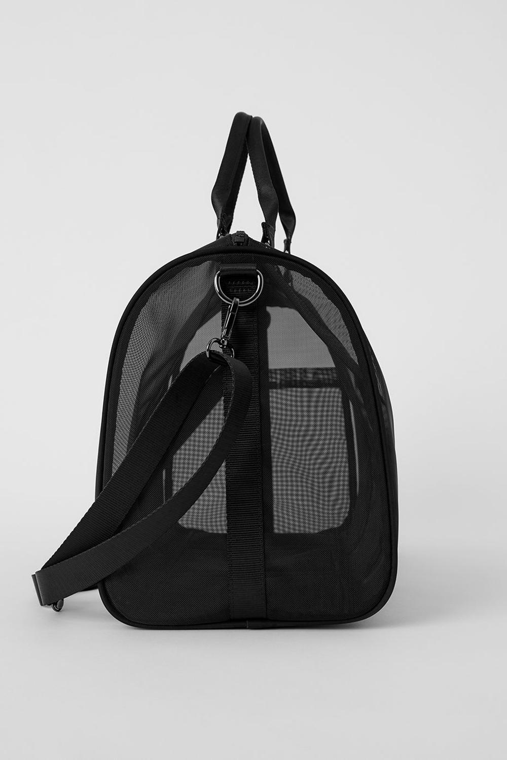 Bolsa Duffle Alo Yoga Sheer Hombre Negras | Chile  51268-YALZ