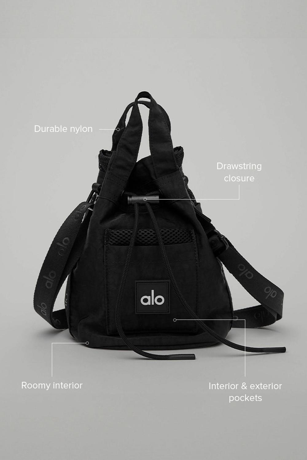 Bolsas Alo Yoga Cross Body Bucket Hombre Negras | Chile  34710-IGNE