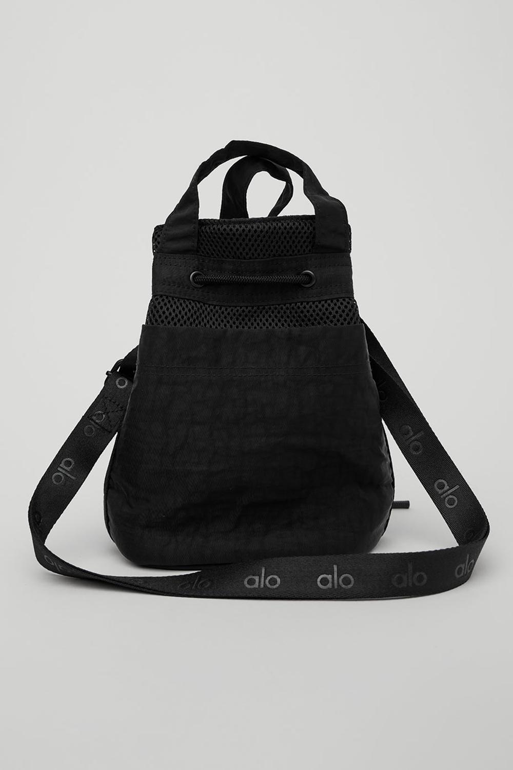 Bolsas Alo Yoga Cross Body Bucket Hombre Negras | Chile  34710-IGNE