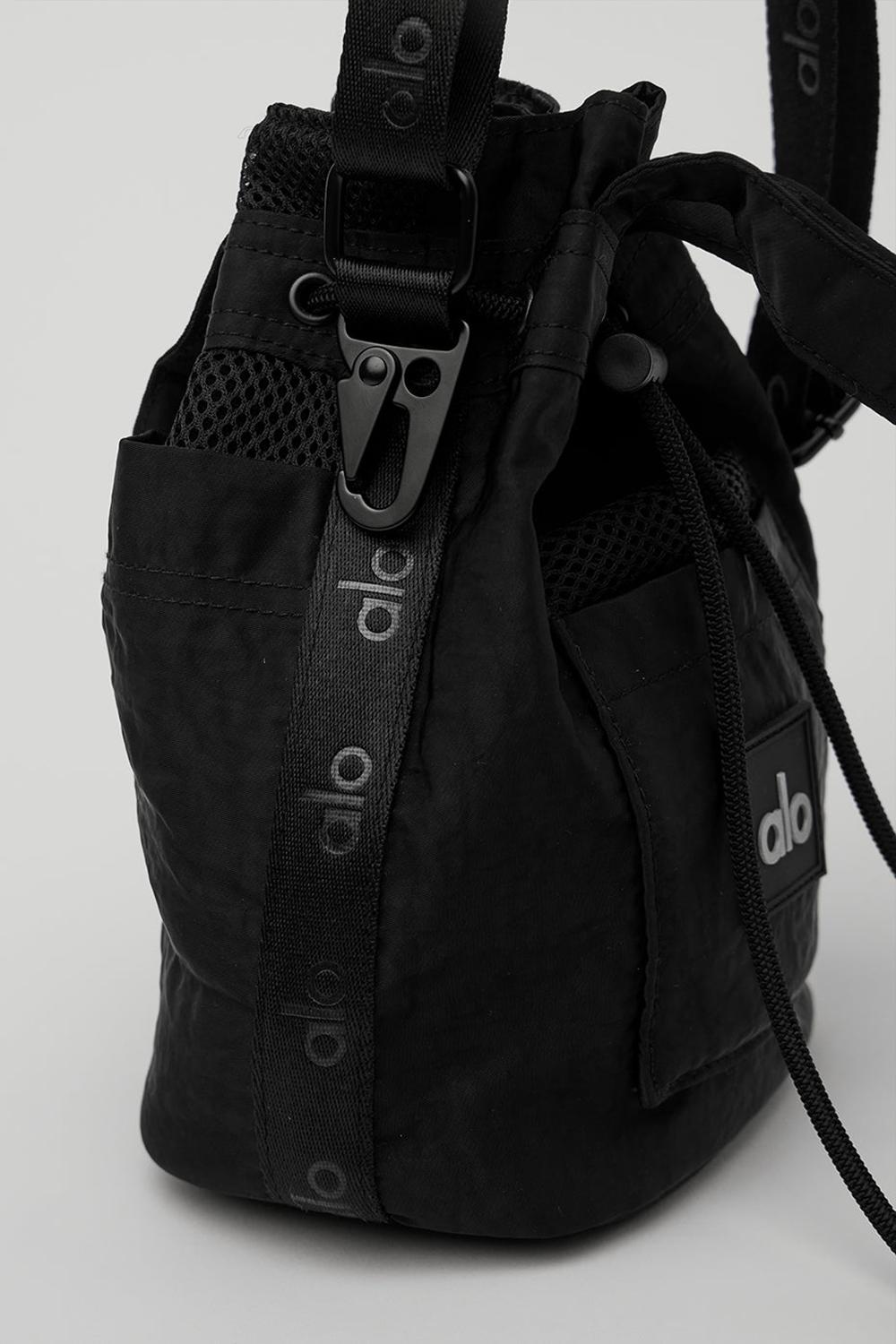 Bolsas Alo Yoga Cross Body Bucket Hombre Negras | Chile  34710-IGNE