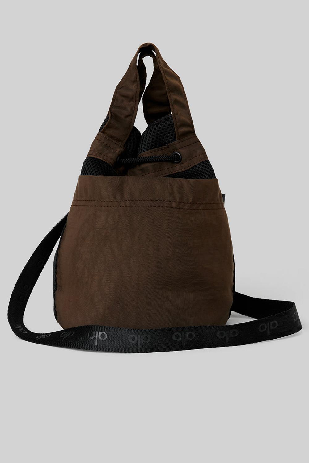 Bolsas Alo Yoga Cross Body Bucket Hombre Negras | Chile  04613-DOSU