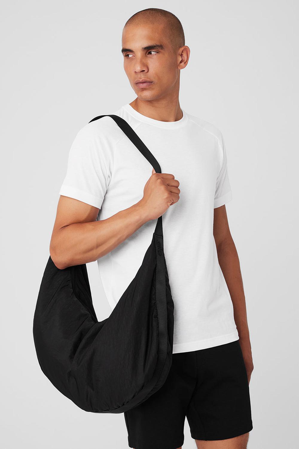 Bolso Bandolera Alo Yoga Om The Go Gym Hombre Negras | Chile  10569-CIQA