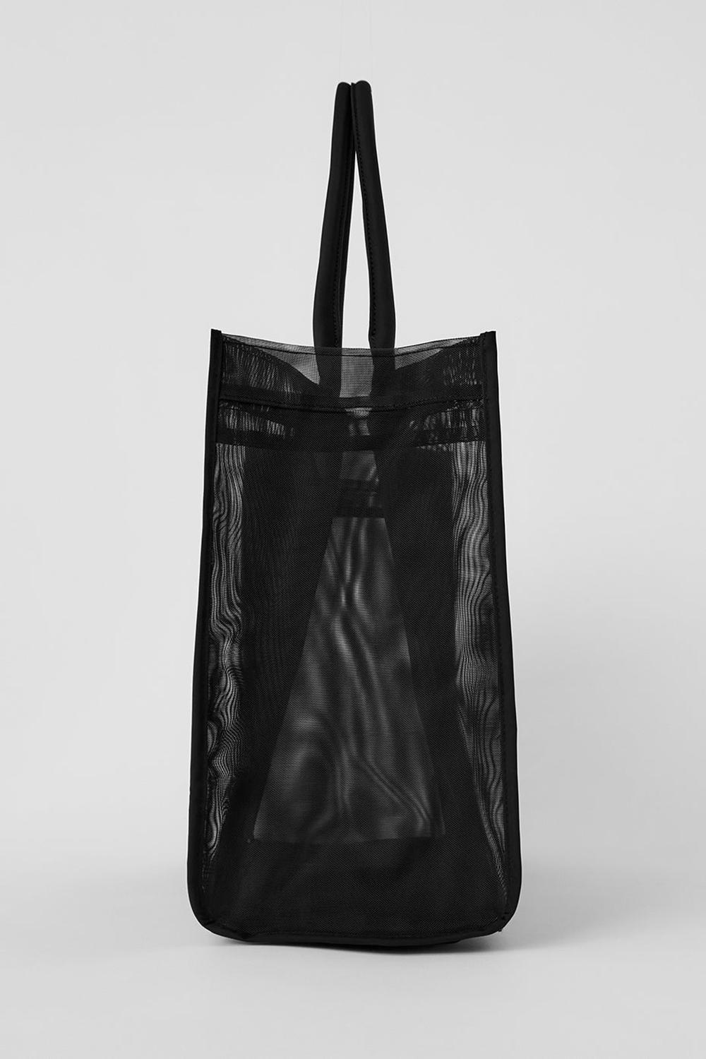Bolso Tote Alo Yoga Sheer Hombre Negras | Chile  59608-LRTK
