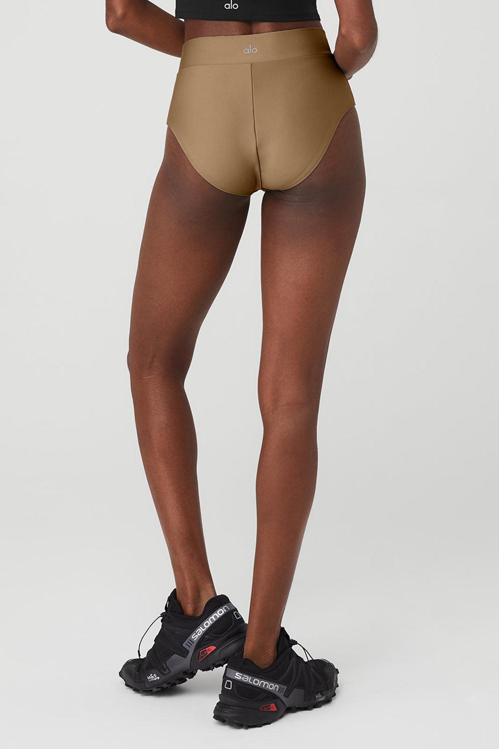 Boyshort Alo Yoga Airlift Record-Breaker Mujer Gravel | Chile  17598-FVKH