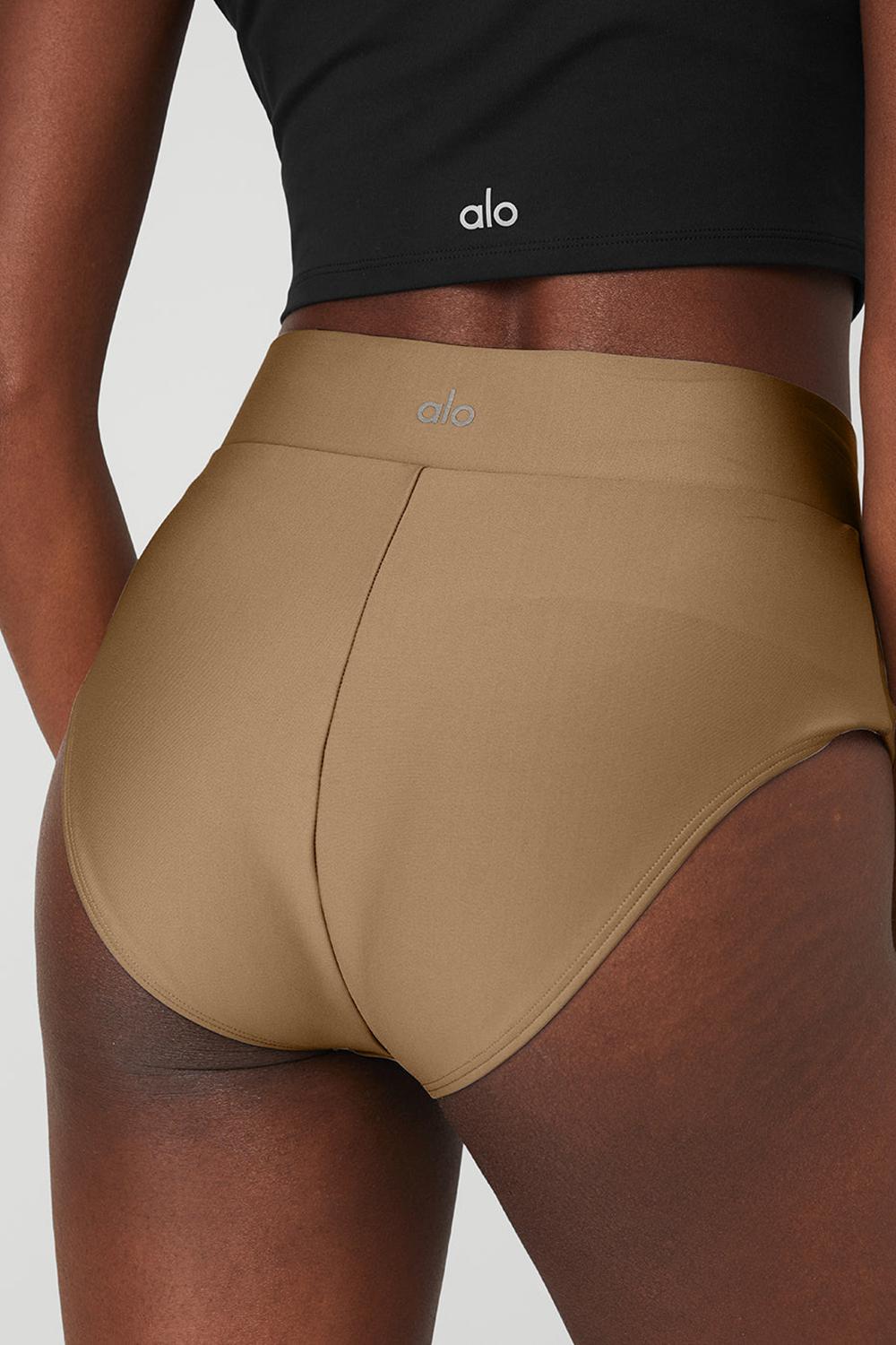 Boyshort Alo Yoga Airlift Record-Breaker Mujer Gravel | Chile  17598-FVKH