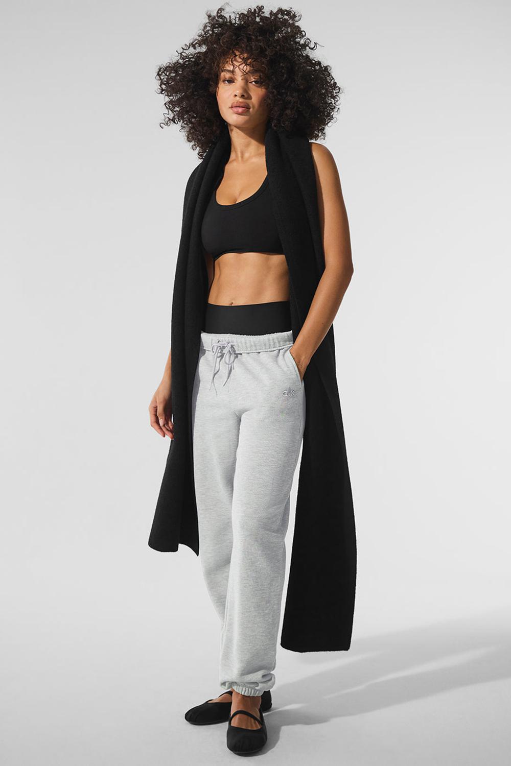 Bufanda Alo Yoga Merino Wool Oversized Hombre Negras | Chile  17628-SRYJ