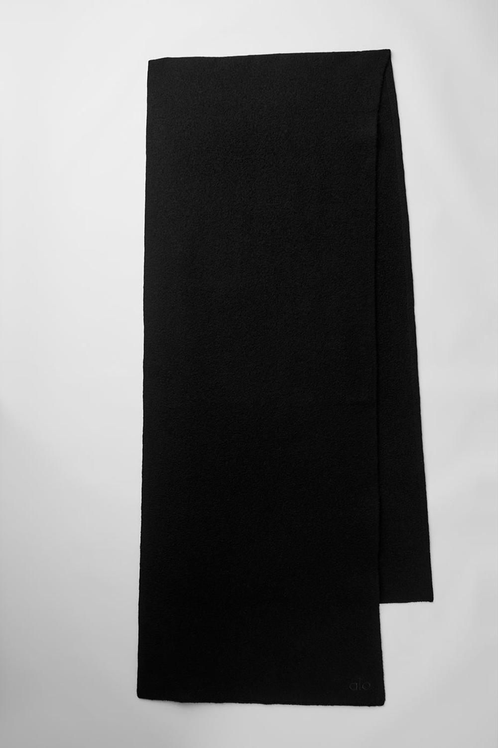 Bufanda Alo Yoga Merino Wool Oversized Hombre Negras | Chile  17628-SRYJ