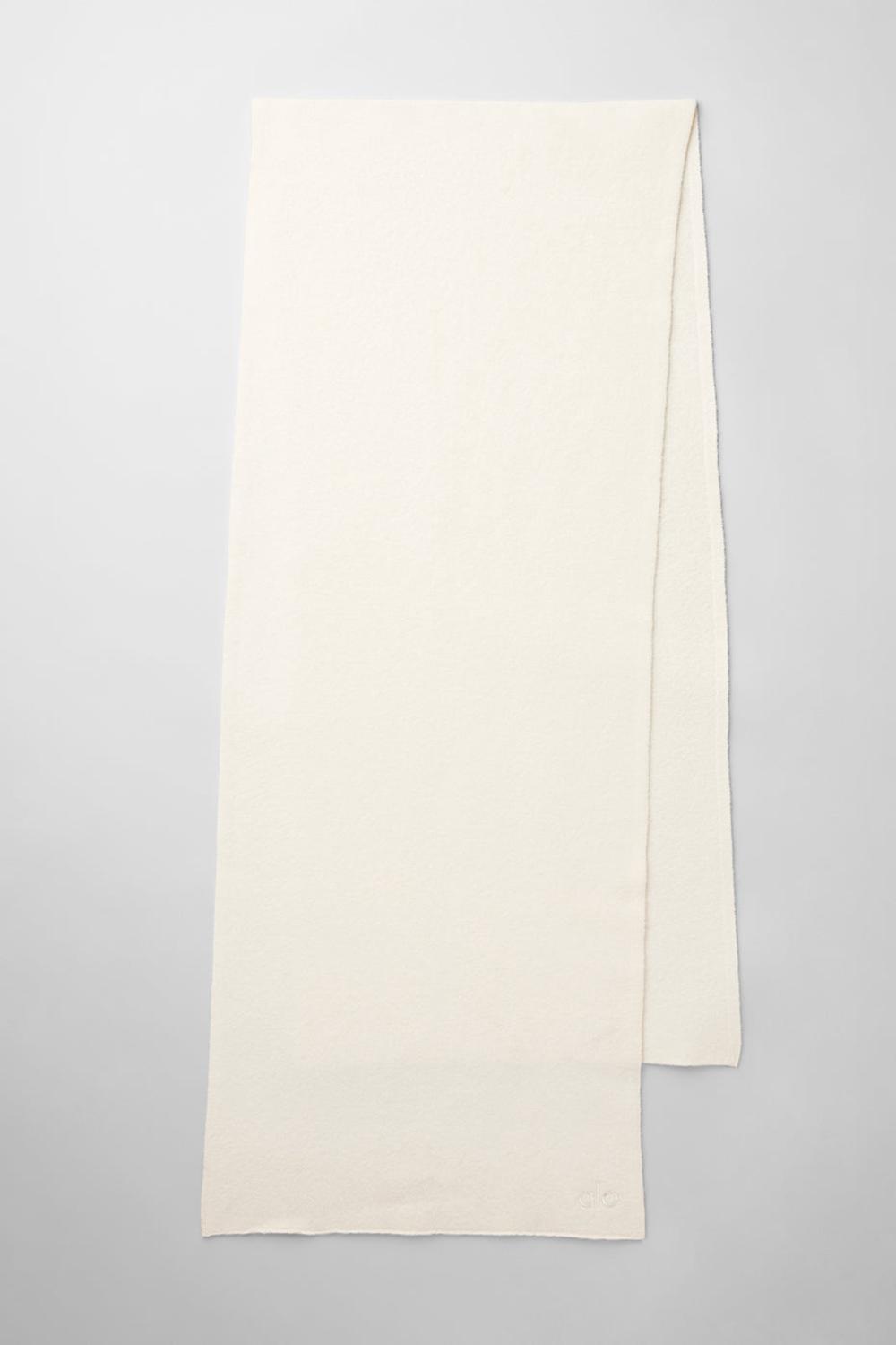 Bufanda Alo Yoga Merino Wool Oversized Hombre Ivory | Chile  45198-WJMN
