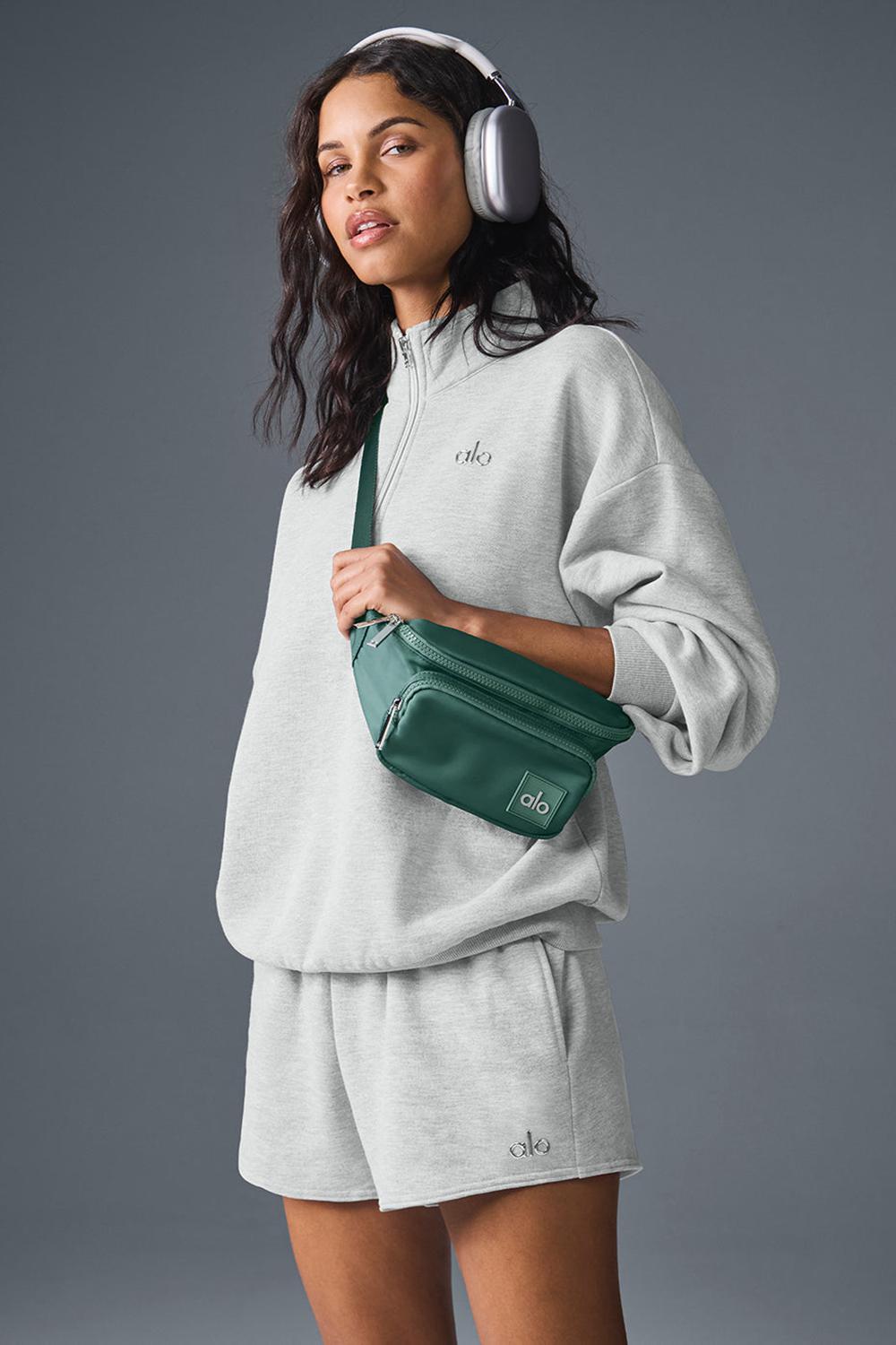 Bum Bags Alo Yoga Explorer Fanny Pack Hombre Winter Ivy | Chile  03586-VGWN