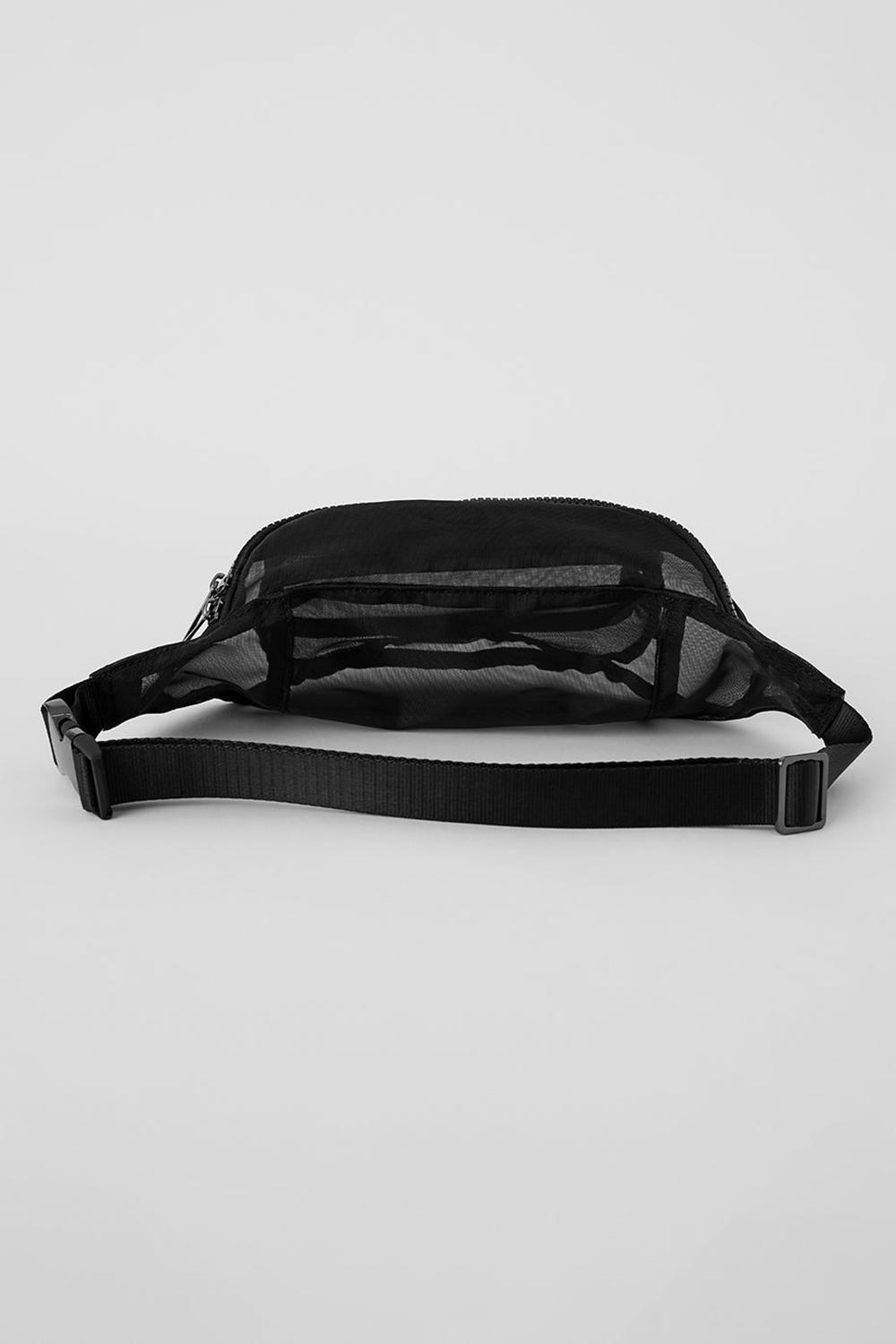 Bum Bags Alo Yoga Sheer Fanny Pack Hombre Negras | Chile  41028-BLUI