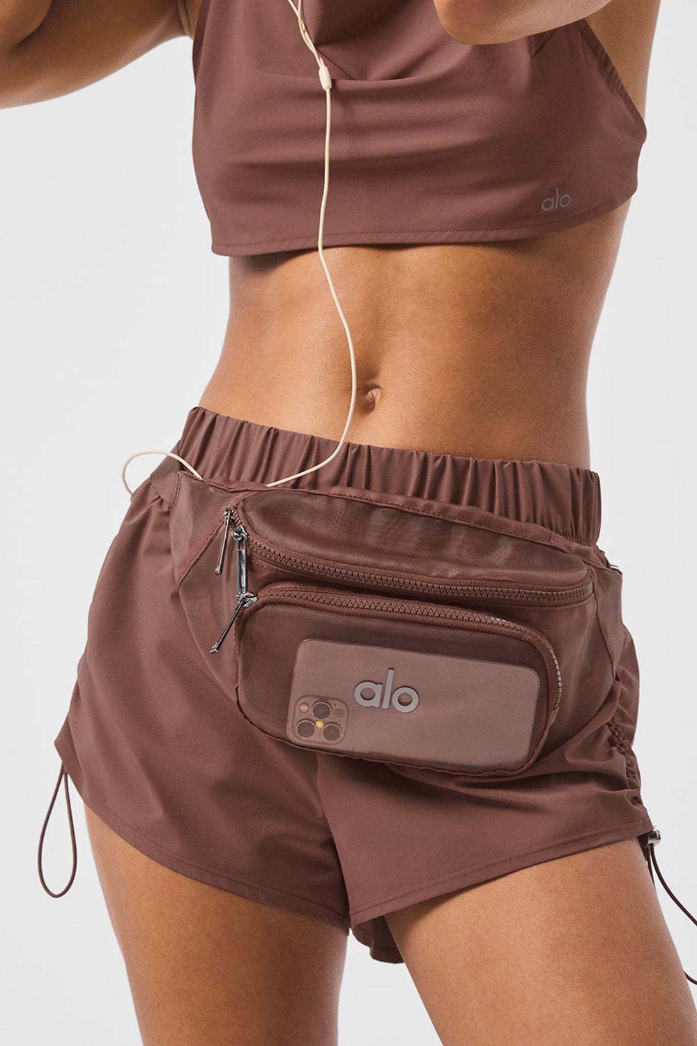 Bum Bags Alo Yoga Sheer Fanny Pack Hombre Chestnut | Chile  45716-ASYW