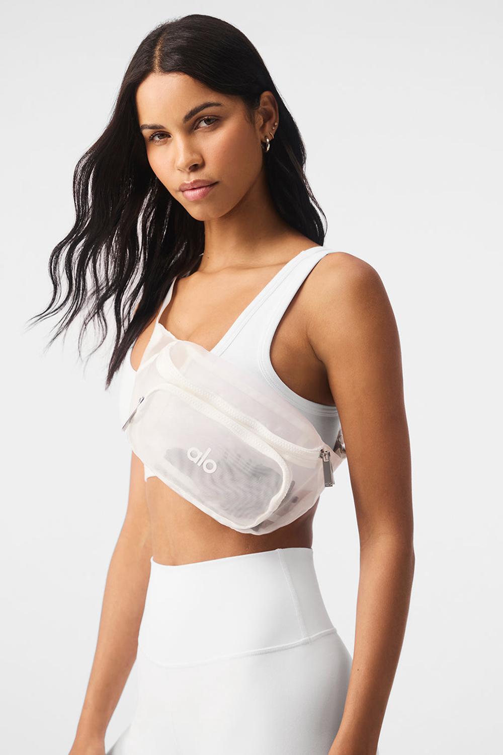 Bum Bags Alo Yoga Sheer Fanny Pack Hombre Blancas | Chile  39856-SVRJ