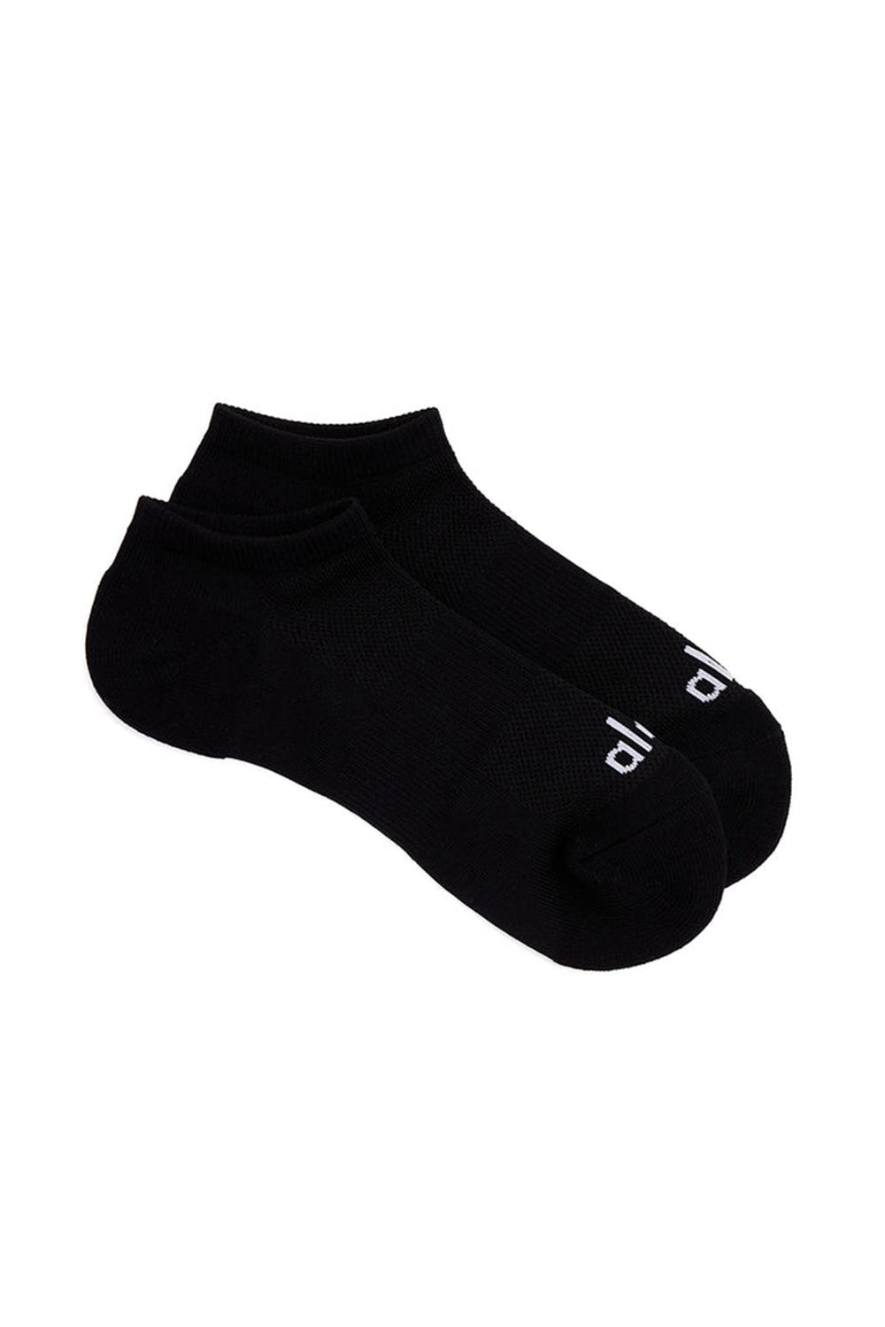 Calcetines Alo Yoga Everyday Mujer Negras Blancas | Chile  81253-GIUO