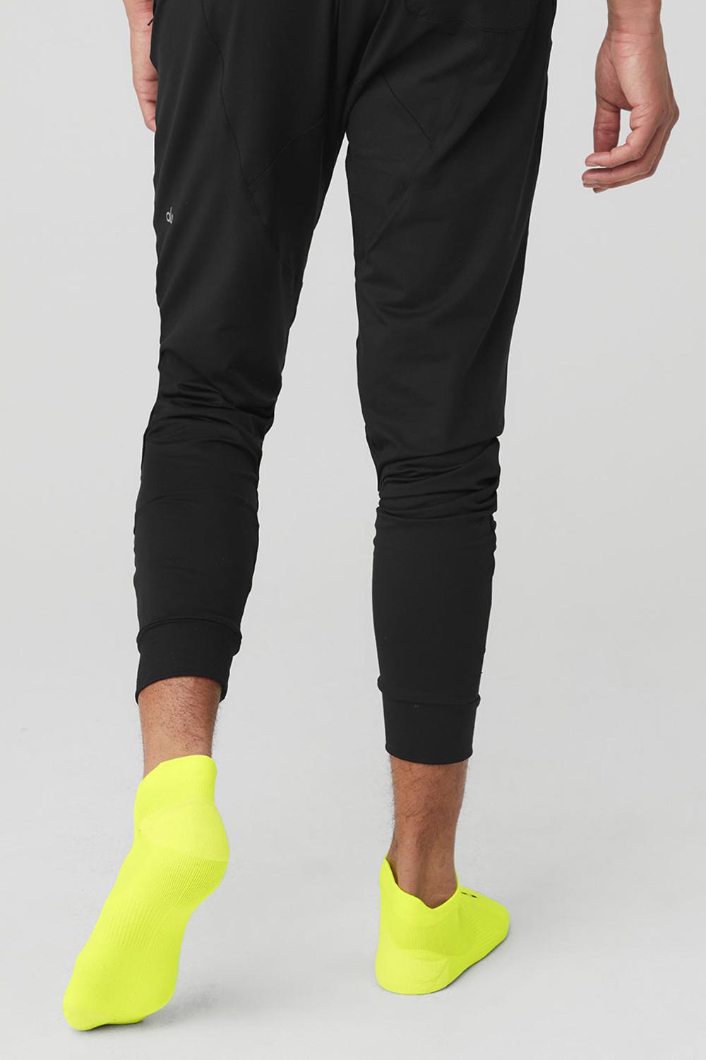 Calcetines Alo Yoga Performance Tab Hombre Negras | Chile  21836-BIRA