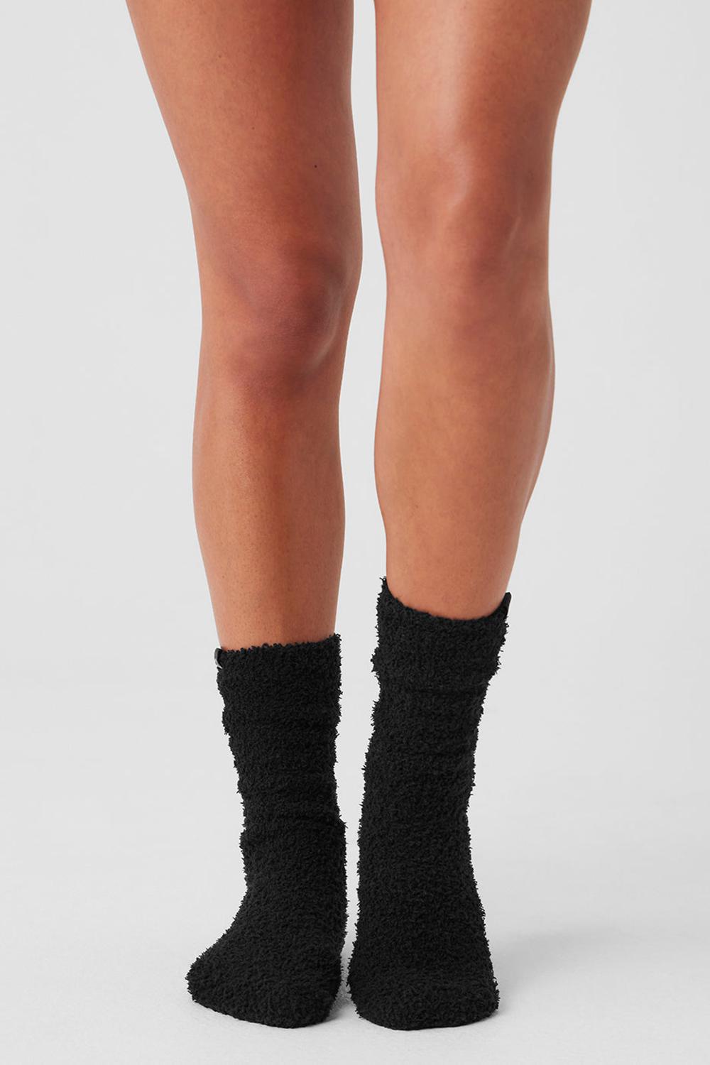 Calcetines Alo Yoga Plush Lush Hombre Negras | Chile  65137-WZTV