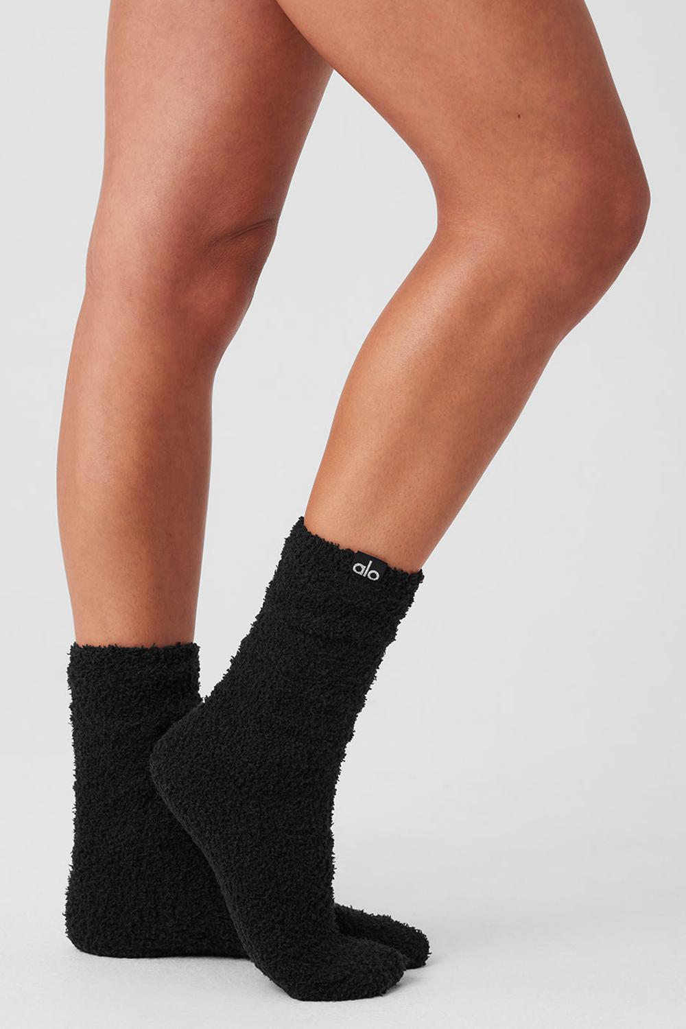 Calcetines Alo Yoga Plush Lush Hombre Negras | Chile  65137-WZTV