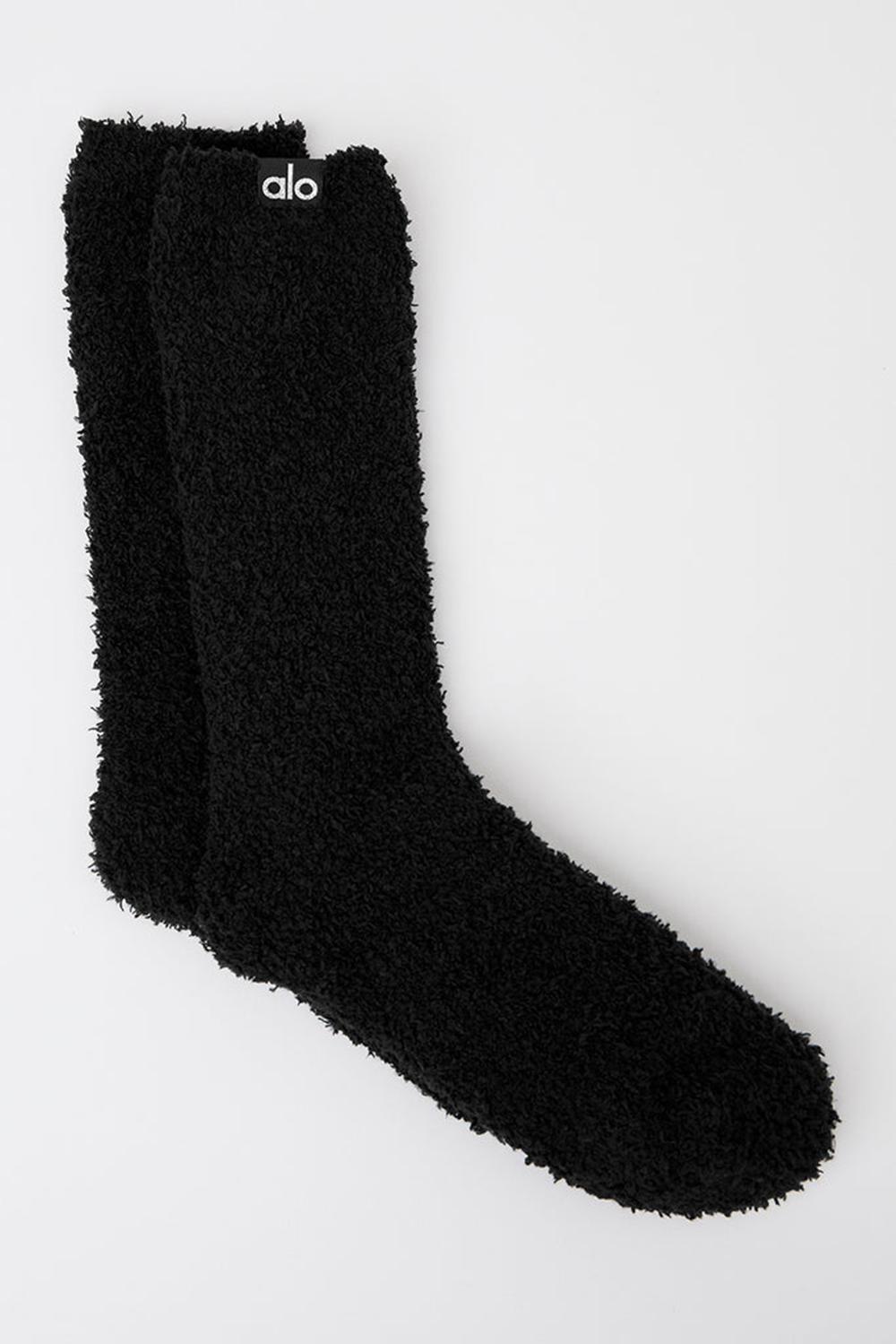 Calcetines Alo Yoga Plush Lush Hombre Negras | Chile  65137-WZTV