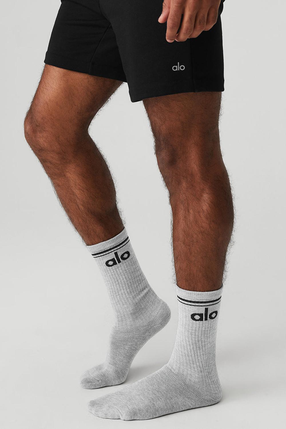 Calcetines Alo Yoga Unisex Throwback Hombre Gris Negras | Chile  28906-NIGD