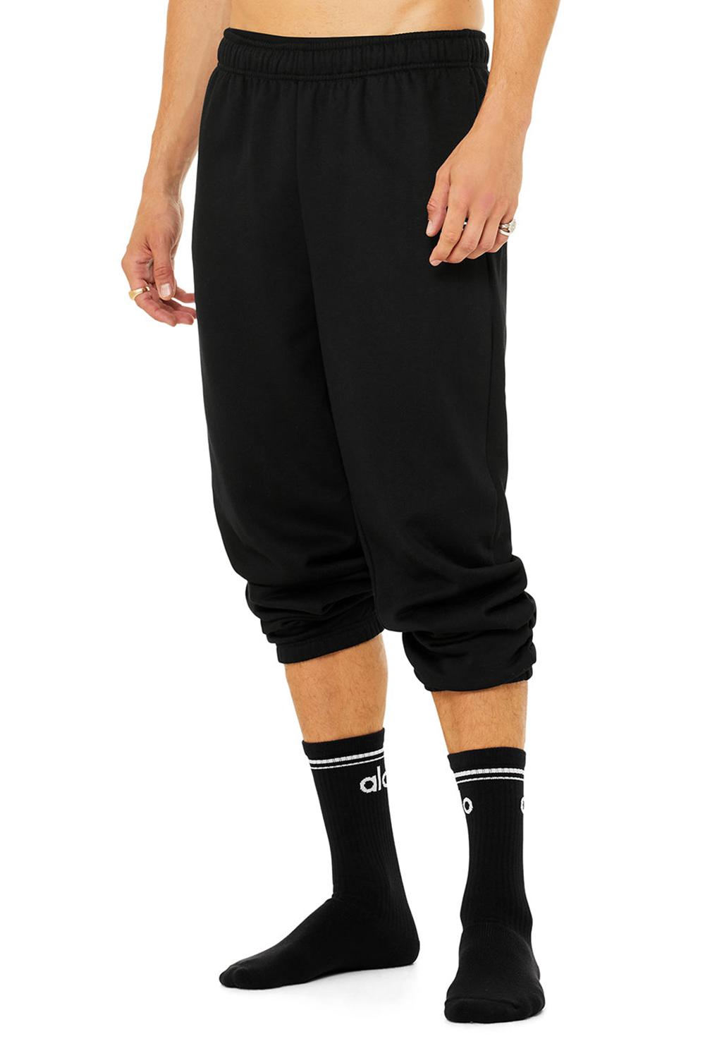 Calcetines Alo Yoga Unisex Throwback Hombre Negras Blancas | Chile  07296-VKBY