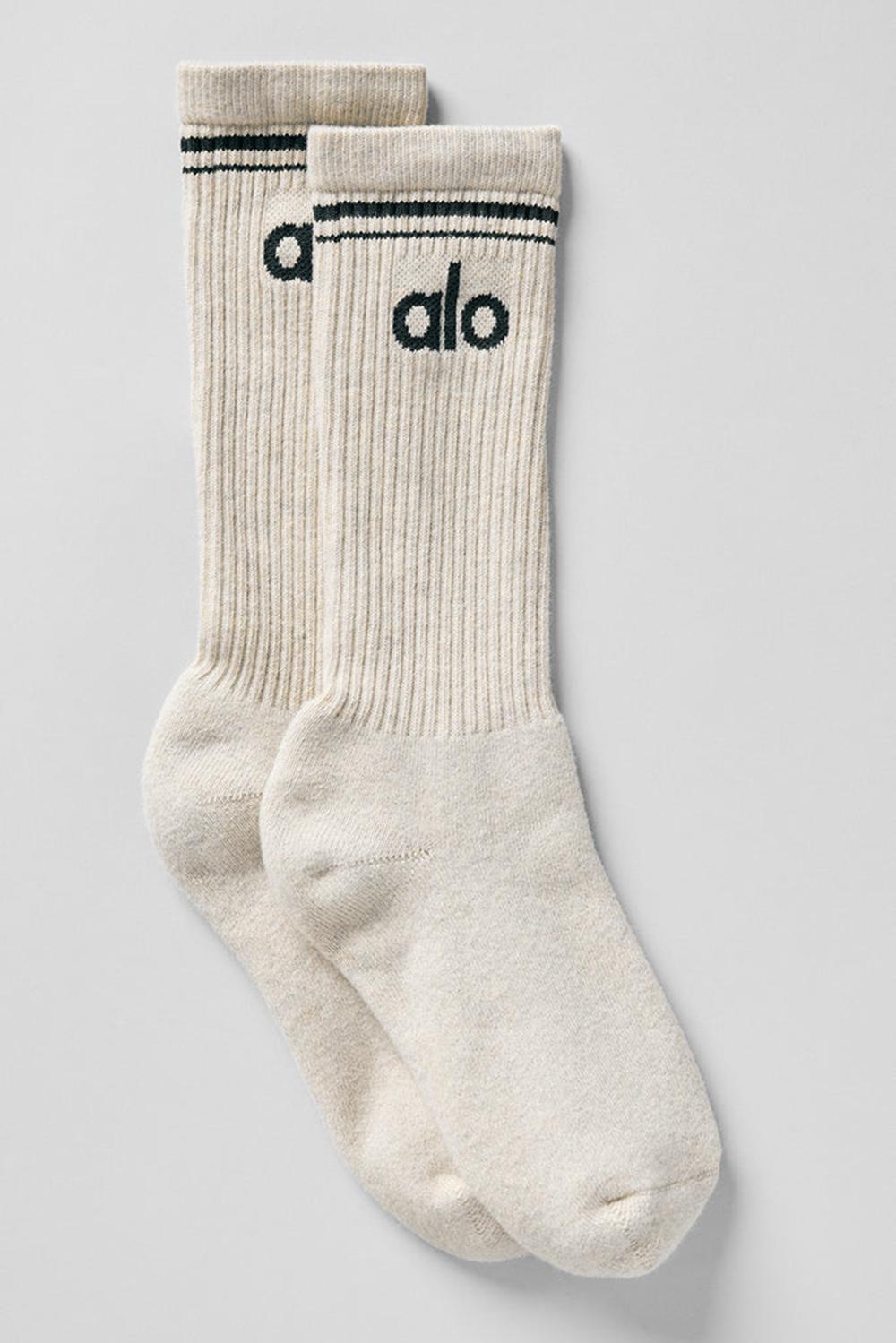 Calcetines Alo Yoga Unisex Throwback Hombre Verde | Chile  82610-XDEC