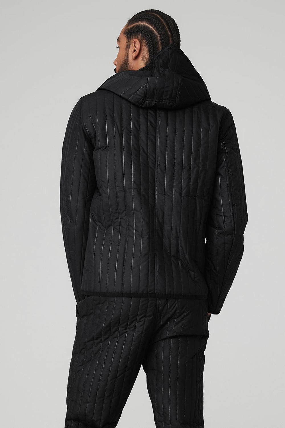 Chaquetas Alo Yoga Future Hombre Negras | Chile  91760-ZIBW